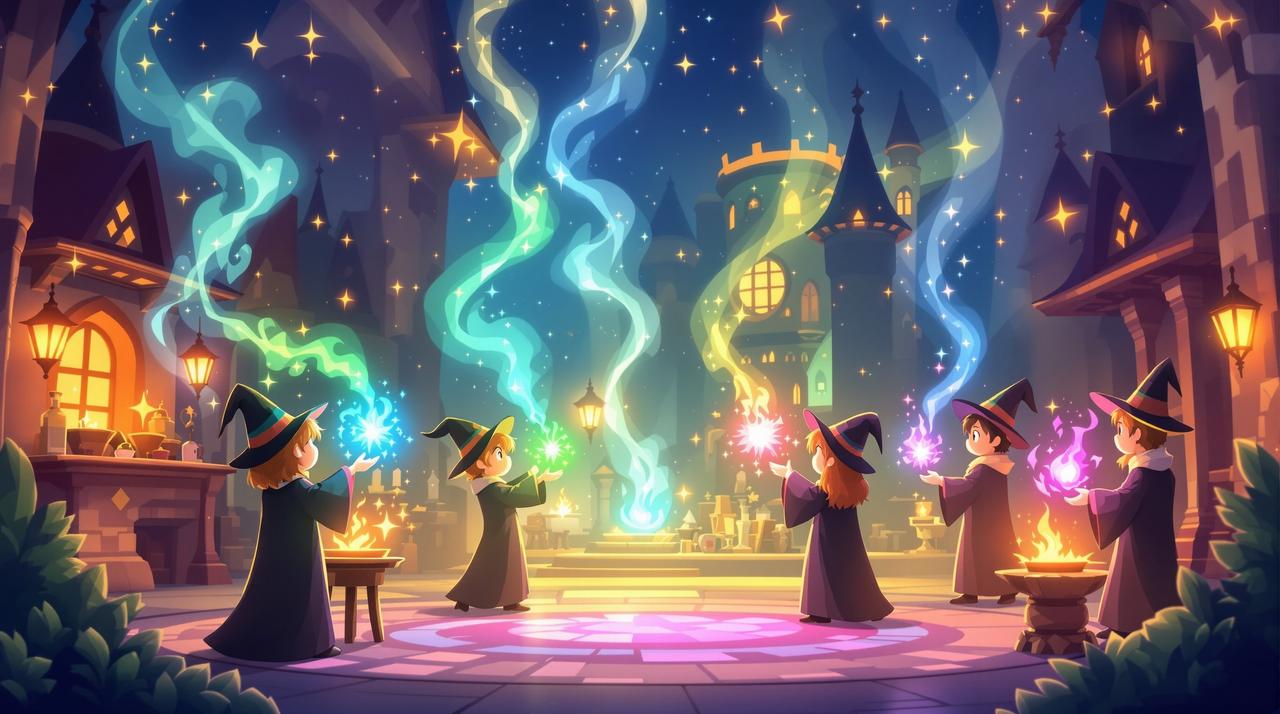 短剧搜索入口作品 - 《魔法学院日常》